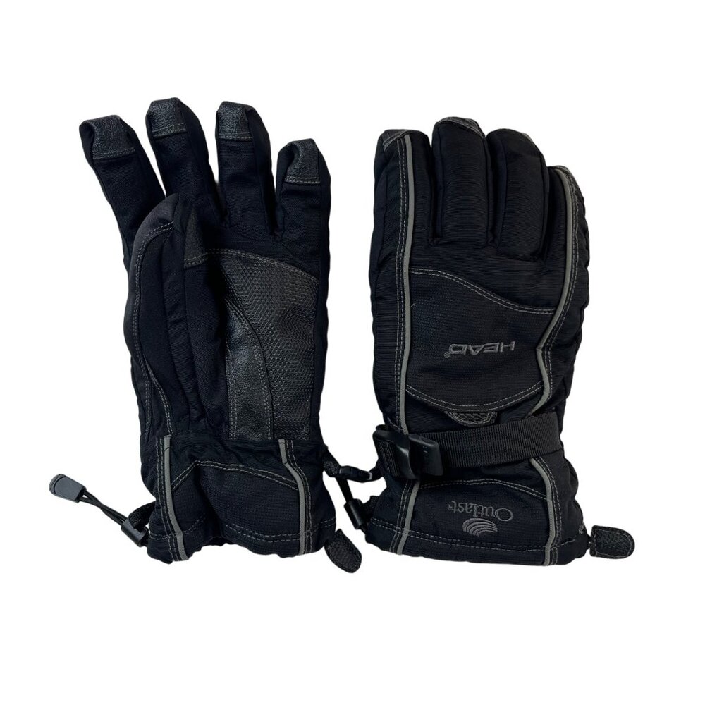 HEAD Outdoor Gloves Mens Small Black Waterproof Breathable